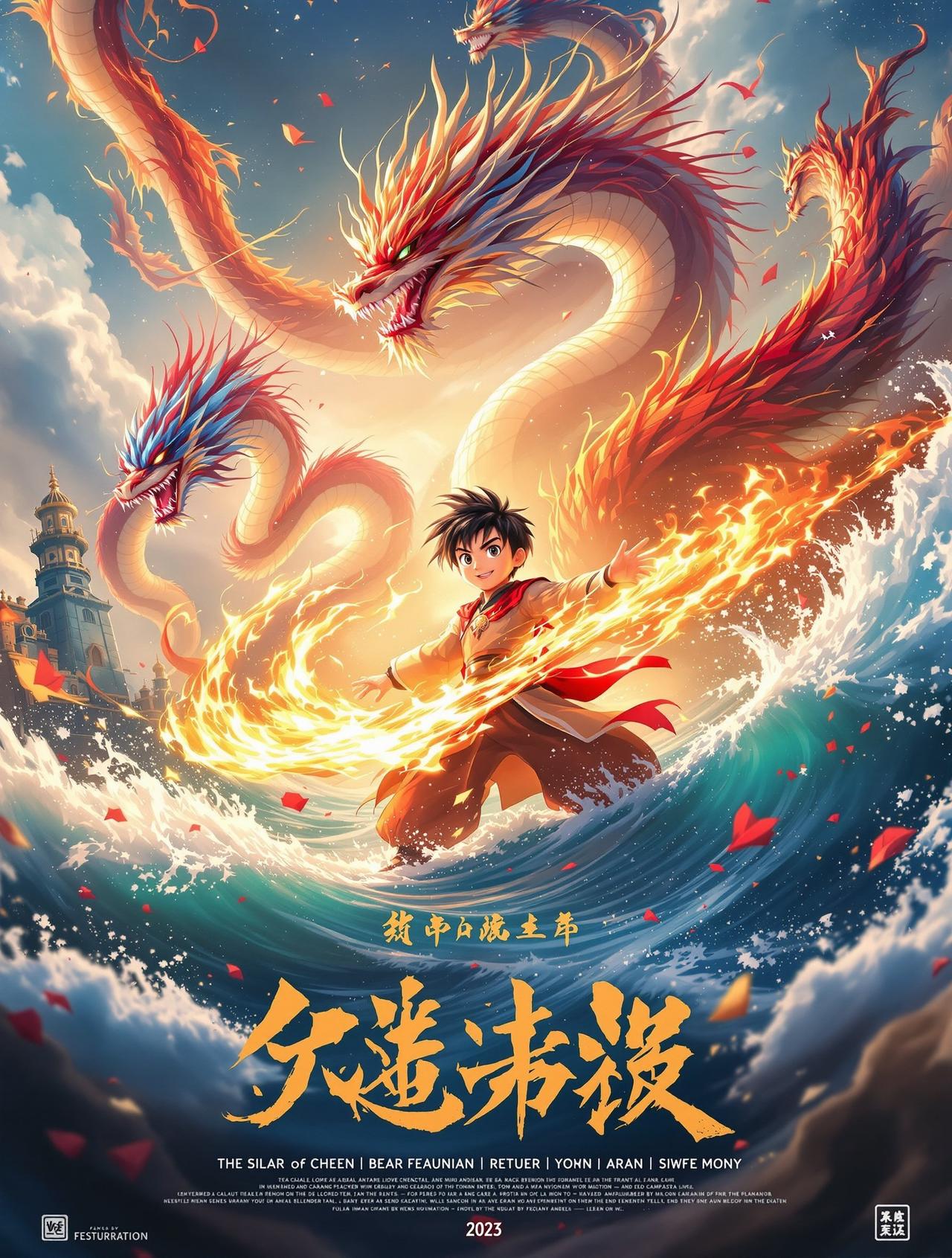 黄瓜视频污即将上线-哪吒闹海2预告海报
